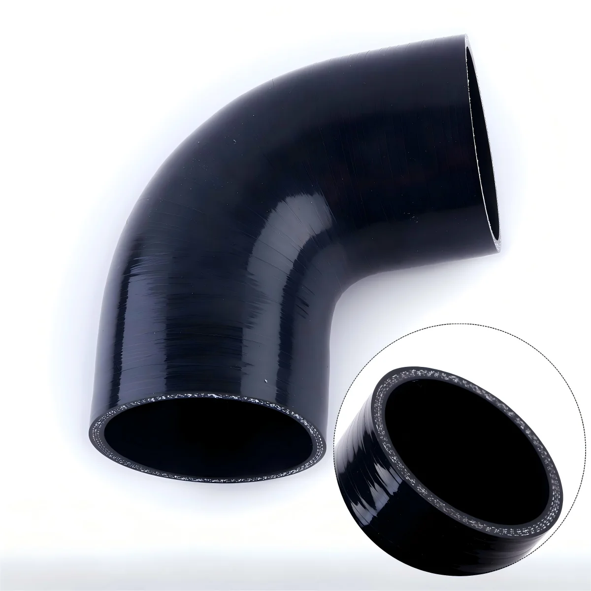 90 Degree Elbow General Silicone Coolant Intercooler Turbo Air Hose Inner Diameter ID 60mm 63mm 65mm 70mm 76mm 80mm 83mm 89mm